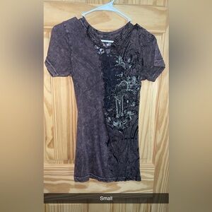 Women’s Affliction shirt size small